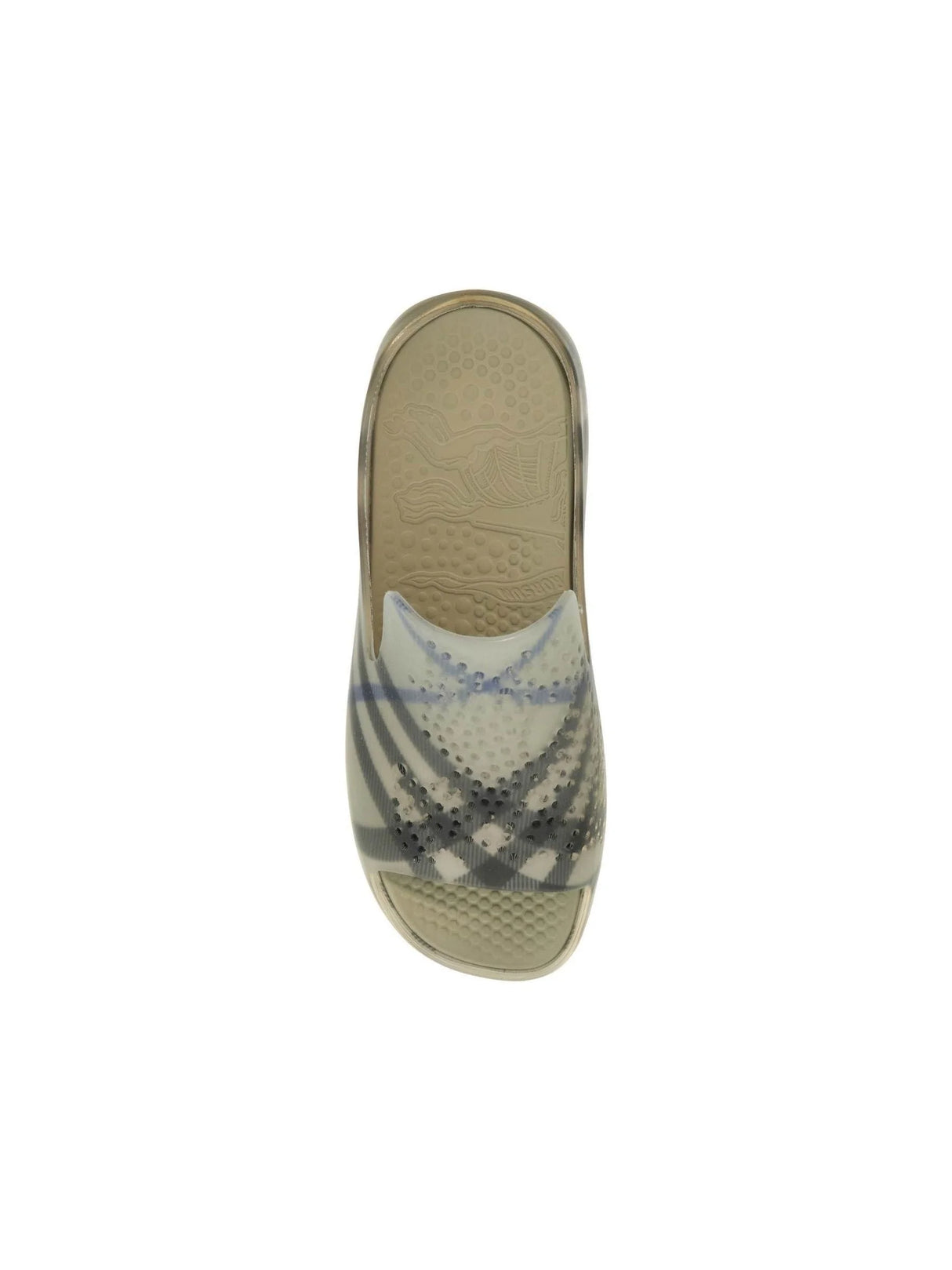 Check Stingray Slides-Burberry-JOHN JULIA