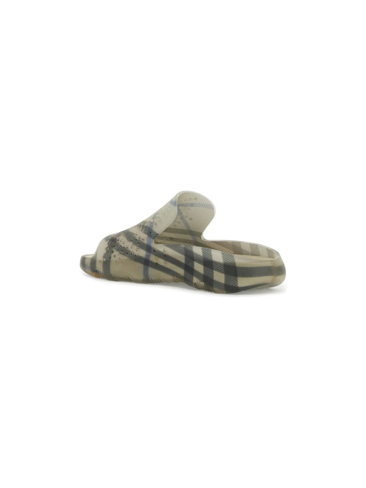 Check Stingray Slides-Burberry-JOHN JULIA