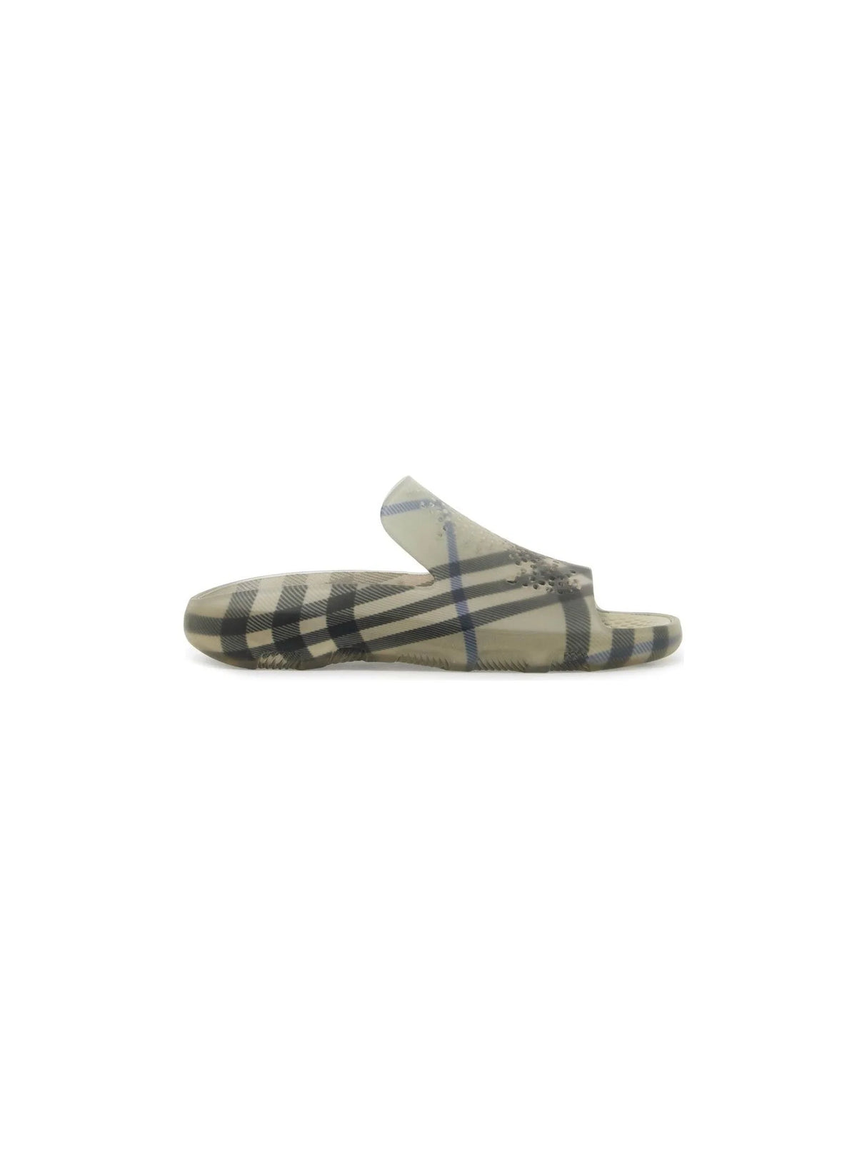 Check Stingray Slides-Burberry-JOHN JULIA