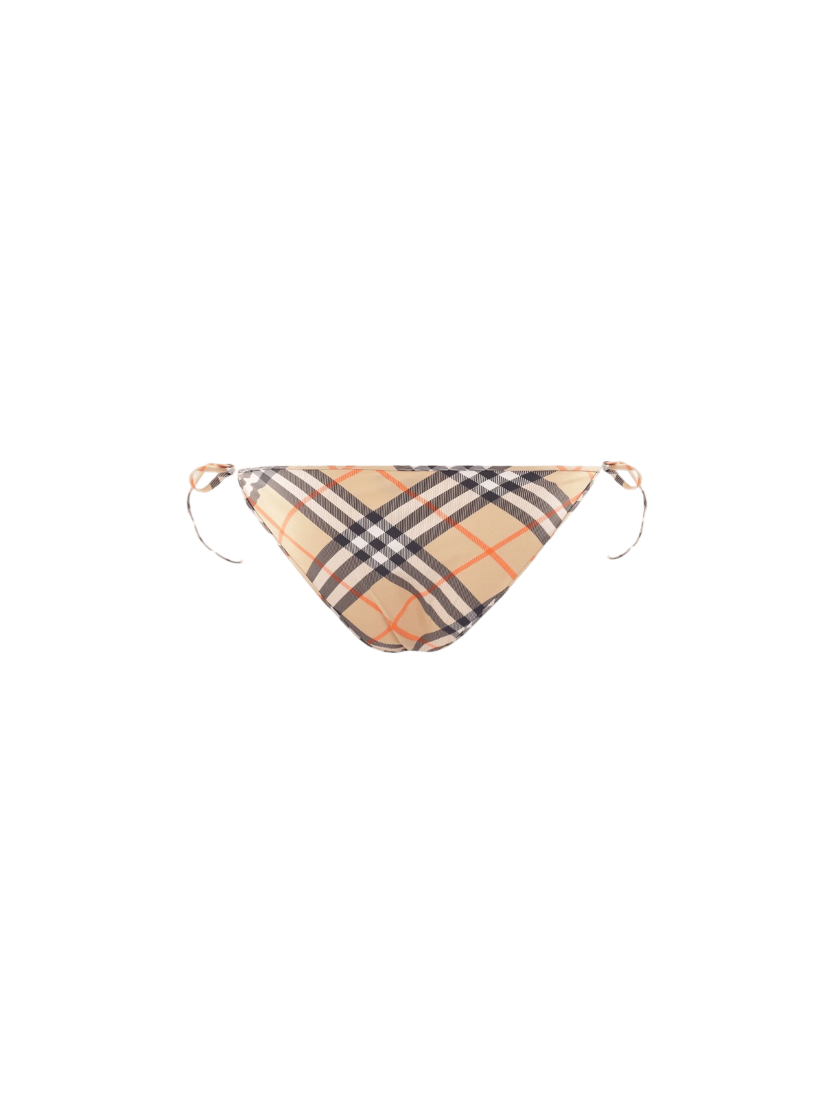 Check Stretch Nylon Bikini Slip-BURBERRY-JOHN JULIA