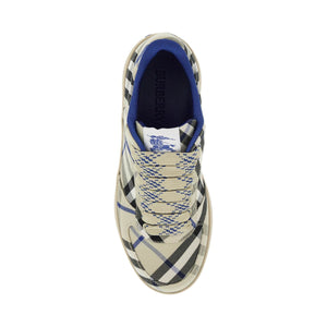 BURBERRY-Check Terrace Sneakers -JOHN JULIA.