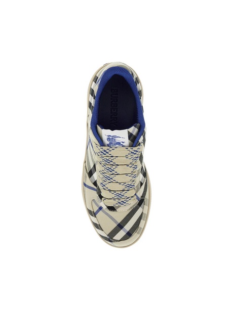 BURBERRY-Check Terrace Sneakers -JOHN JULIA.