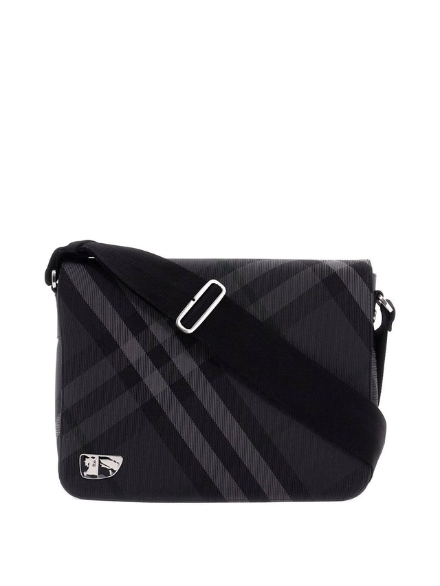 Ered

checkered Nylon Messenger Bag With