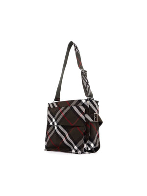 Cotton Blend Trench Check Medium Tote Bag - OS - Men > Bags > Tote bags