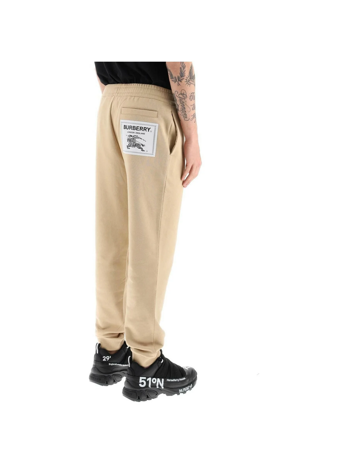 Cotton Sweatpants With Prorsum Label BURBERRY JOHN JULIA.