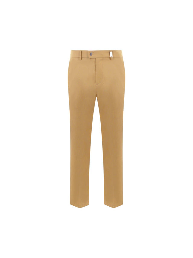 Cotton Twill Chino Pants-BURBERRY-JOHN JULIA