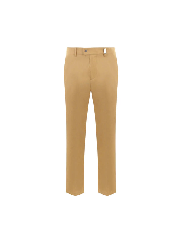 Cotton Twill Chino Pants-BURBERRY-JOHN JULIA