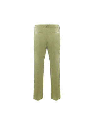 Cotton Twill Chino Pants-BURBERRY-JOHN JULIA