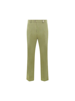 Cotton Twill Chino Pants-BURBERRY-JOHN JULIA