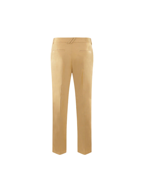 Cotton Twill Chino Pants-BURBERRY-JOHN JULIA