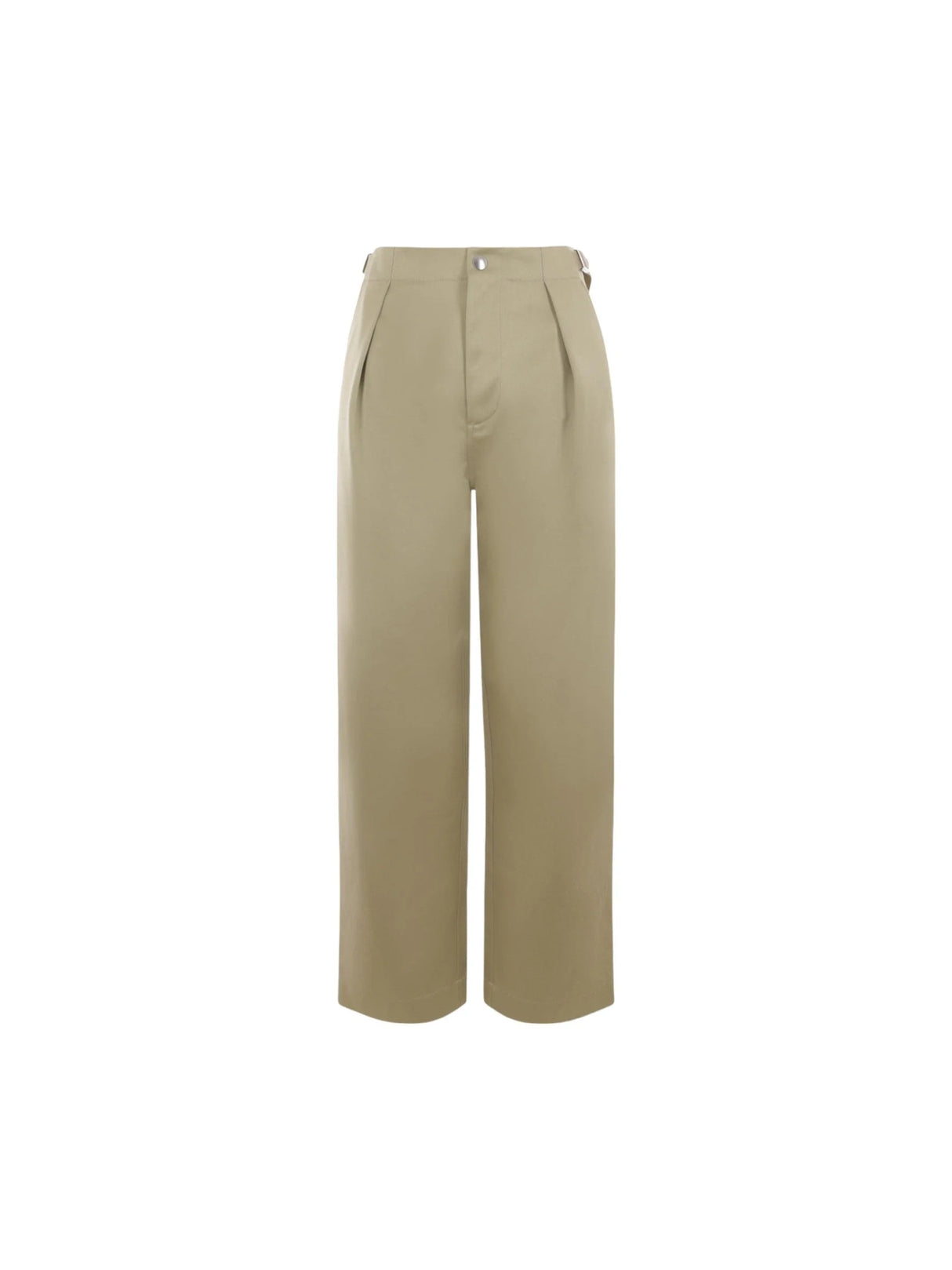 Cotton Wide-leg Cargo Pants-BURBERRY-JOHN JULIA