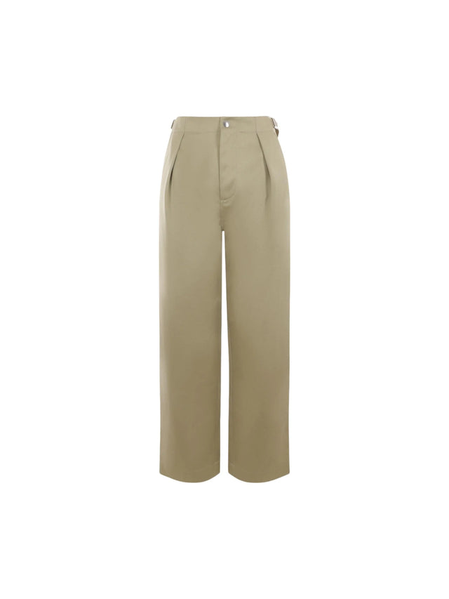 Cotton Wide-leg Cargo Pants-BURBERRY-JOHN JULIA