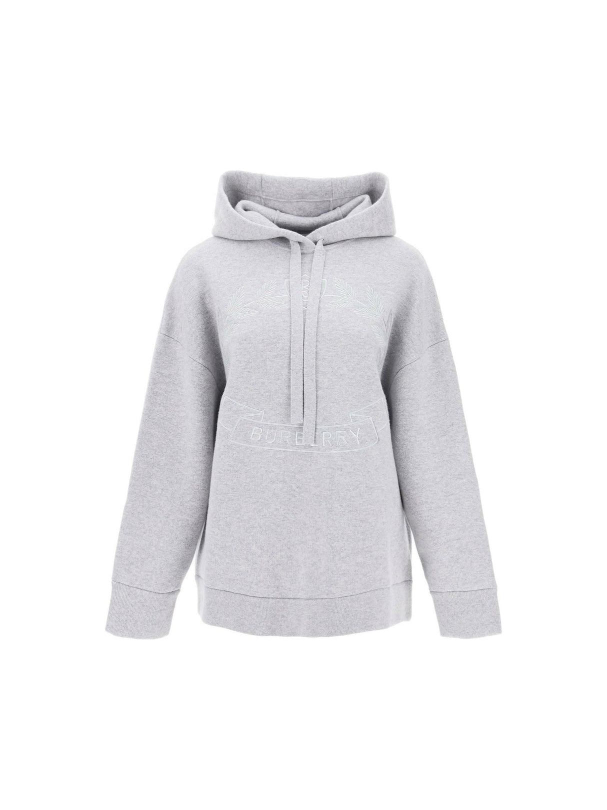 BURBERRY-'Cristiana' Cashmere Blend Hoodie-JOHN JULIA