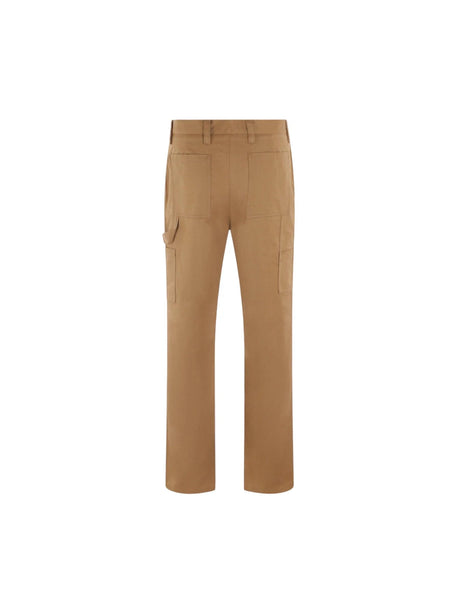 Denton Gabardine Cargo Pants-BURBERRY-JOHN JULIA