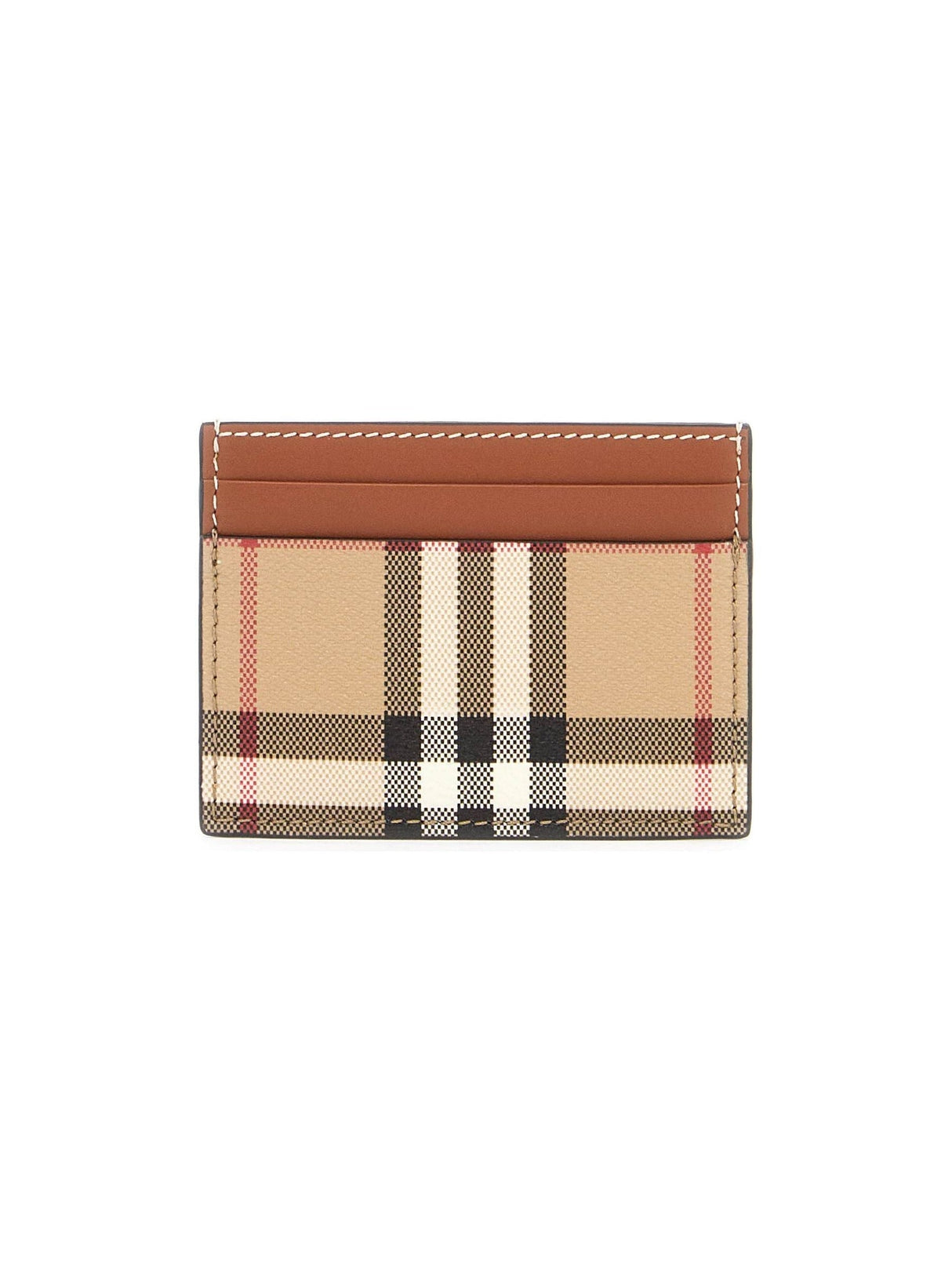 Eco-Leather Check Card Holder