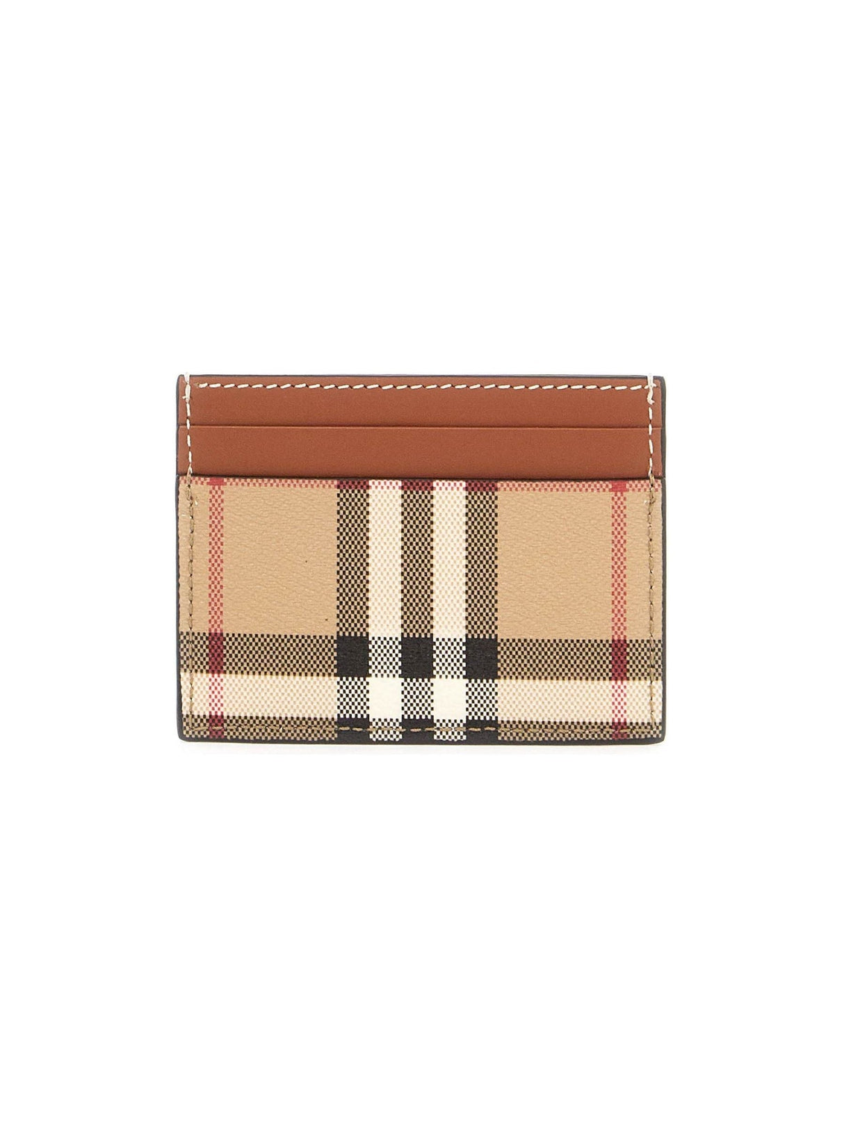 Eco-Leather Check Card Holder