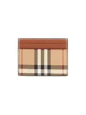 Eco-Leather Check Card Holder