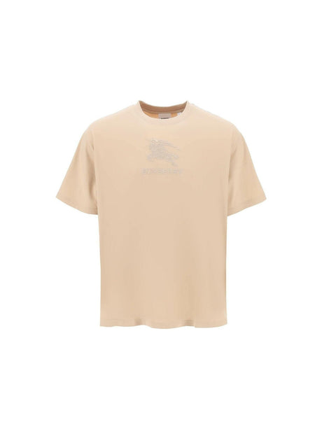 EKD Cotton T-shirt in Soft Fawn BURBERRY JOHN JULIA.