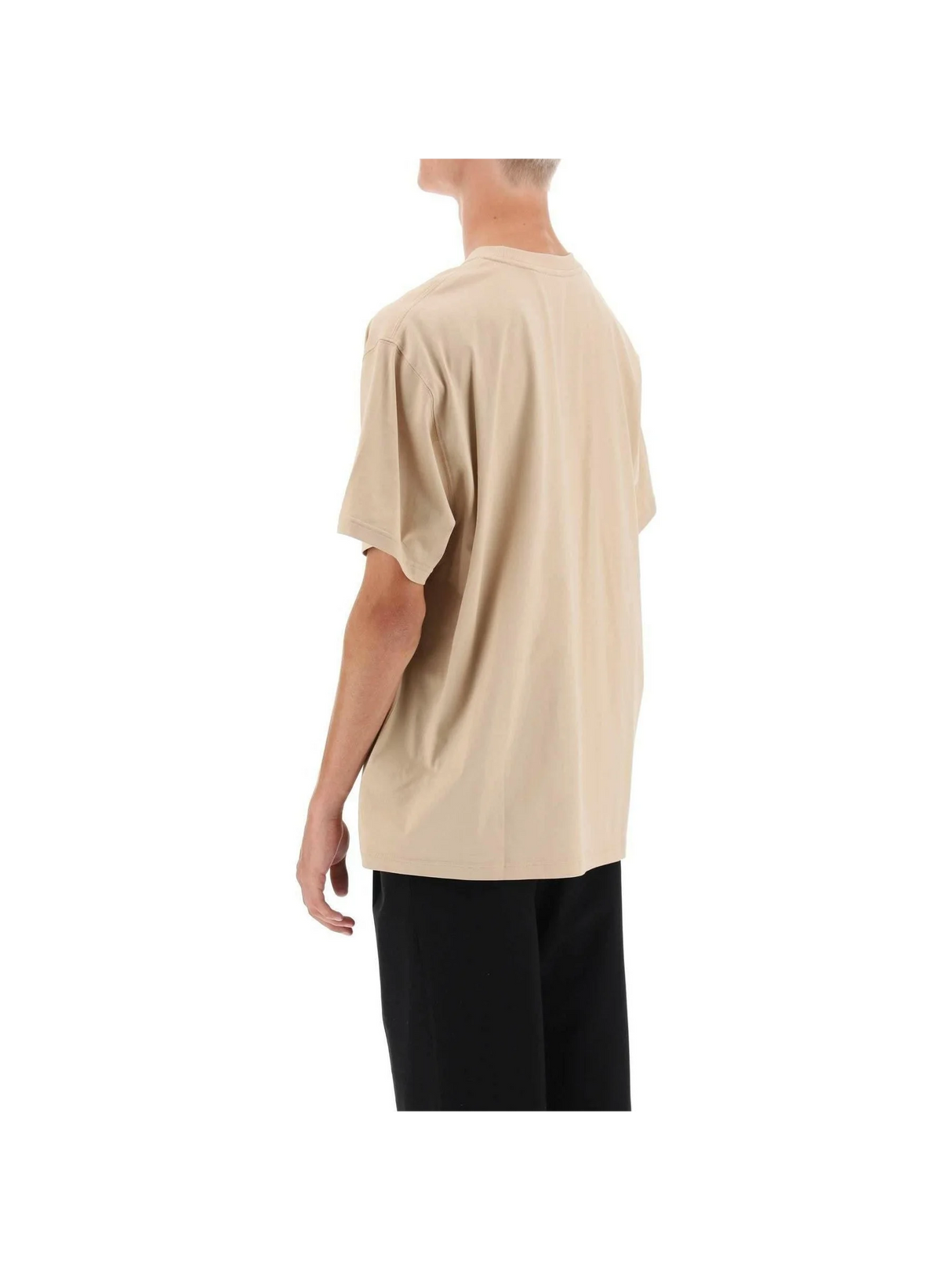 EKD Cotton T-shirt in Soft Fawn BURBERRY JOHN JULIA.