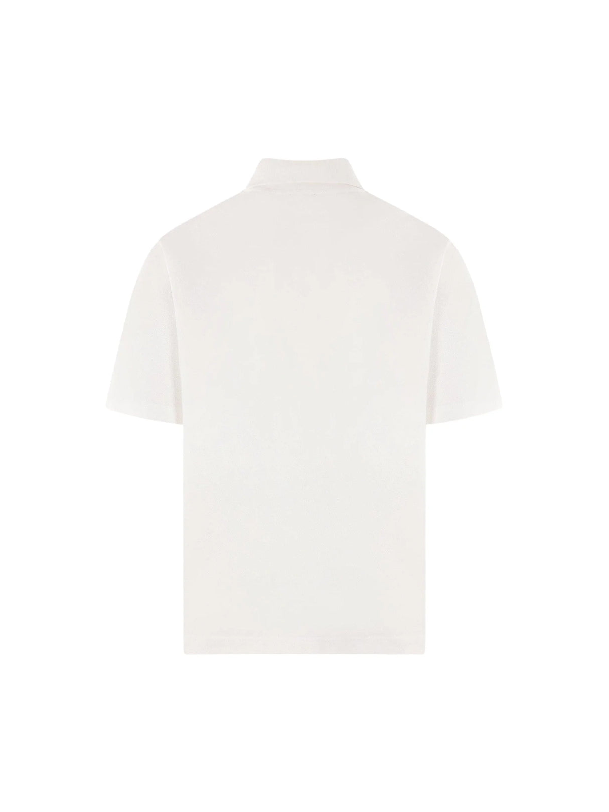 Equestrian Logo Oversized Polo Shirt-BURBERRY-JOHN JULIA