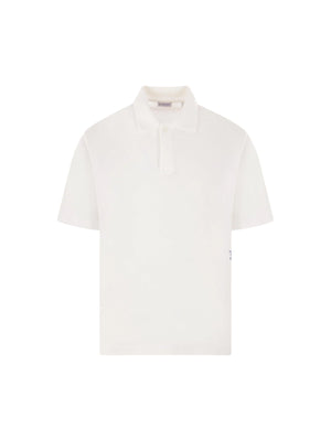 Equestrian Logo Oversized Polo Shirt-BURBERRY-JOHN JULIA