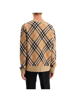 BURBERRY-Ered Wool And Mohair Sweater-JOHN JULIA