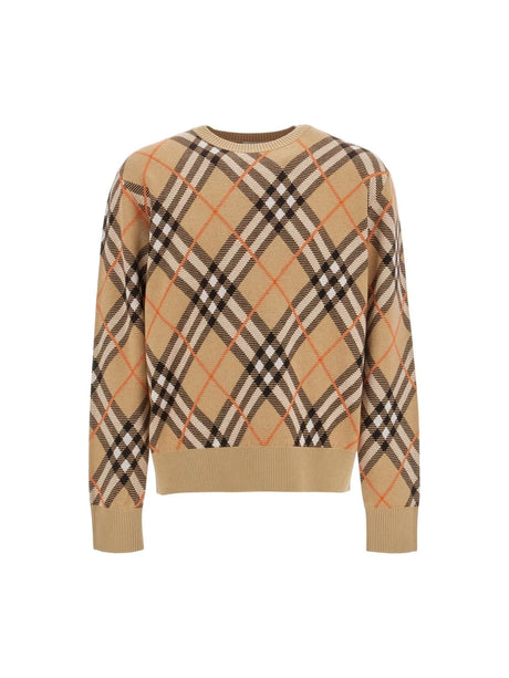 BURBERRY-Ered Wool And Mohair Sweater-JOHN JULIA