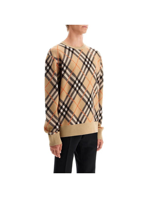 BURBERRY-Ered Wool And Mohair Sweater-JOHN JULIA