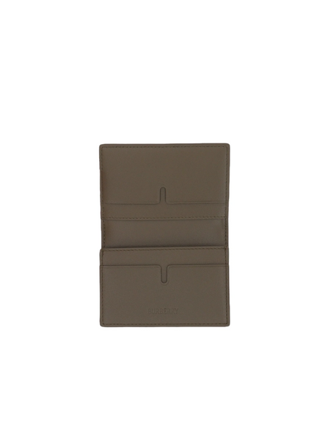 Flint Coated Canvas Folding Card Case-BURBERRY-JOHN JULIA