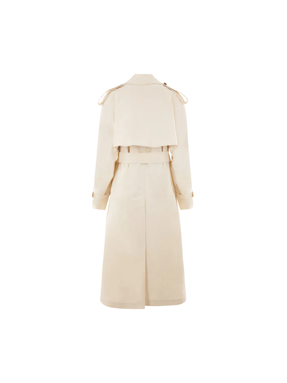 BURBERRY-Gabardine Double-breasted Trench Coat-JOHN JULIA