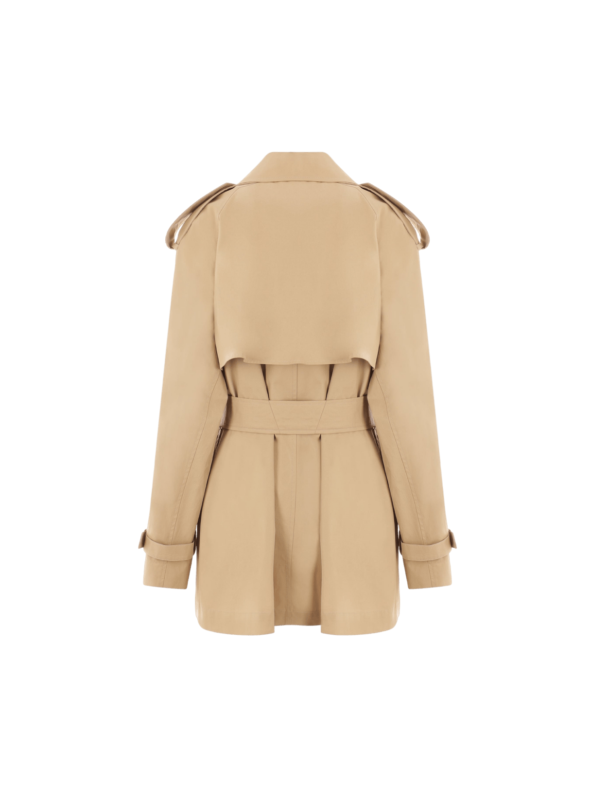 Gabardine Short Trench Coat-BURBERRY-JOHN JULIA