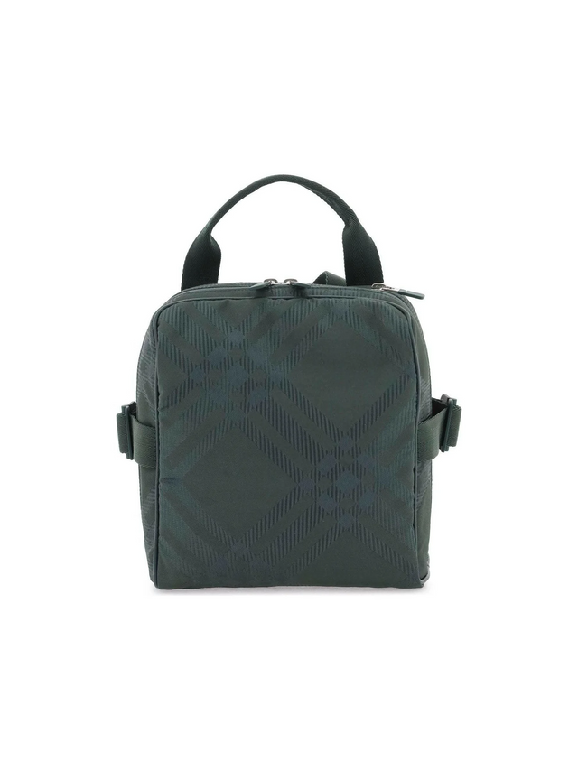 Green Vine Check Shoulder Bag BURBERRY JOHN JULIA.