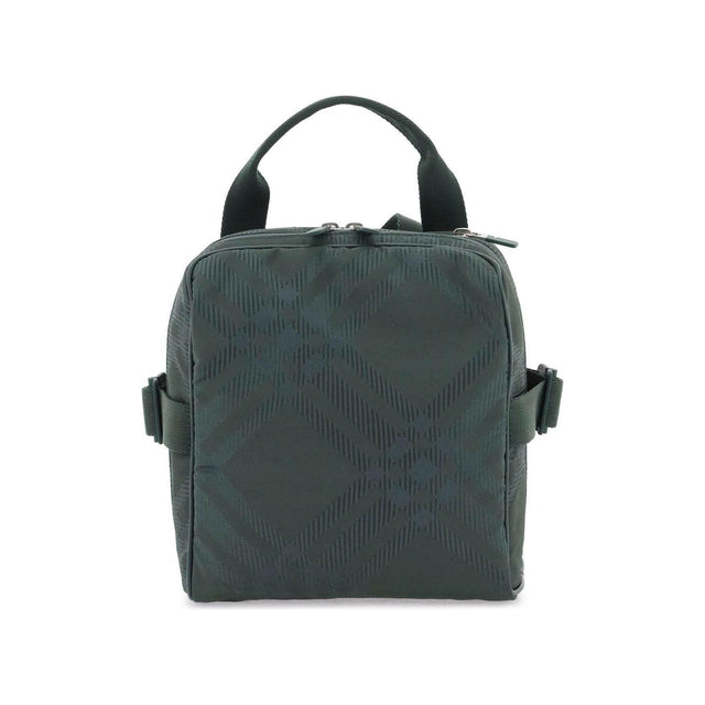 Green Vine Check Shoulder Bag BURBERRY JOHN JULIA.