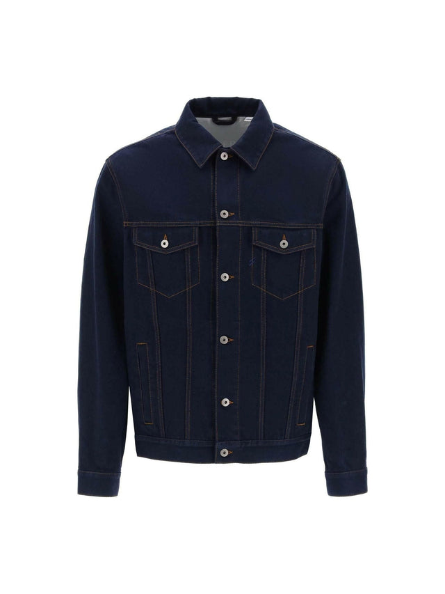 Heavyweight Japanese Denim Jacket BURBERRY JOHN JULIA.