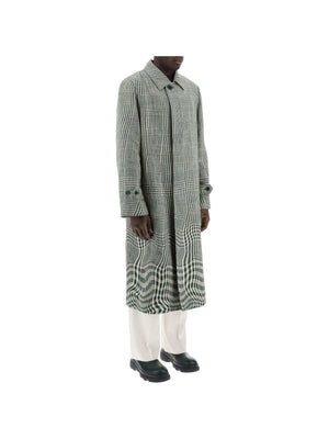 BURBERRY-Houndstooth Car Coat-JOHN JULIA