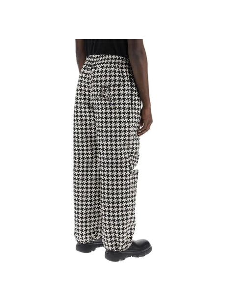 Houndstooth Cargo Trouser BURBERRY JOHN JULIA.