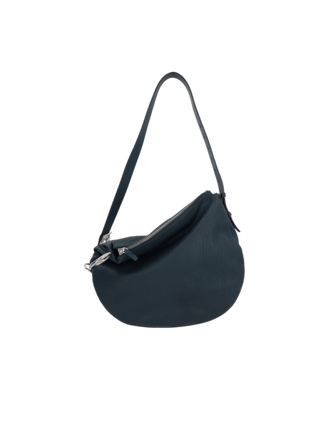 BURBERRY-Knight Medium Grainy Leather Shoulder Bag-JOHN JULIA