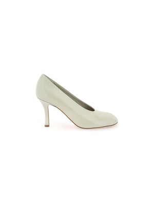 BURBERRY-Leather Baby Pumps-JOHN JULIA