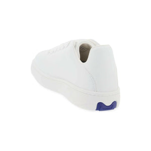 White Leather Box Sneakers BURBERRY JOHN JULIA.