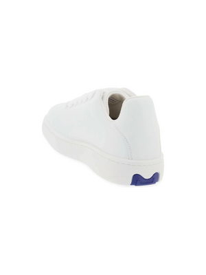 White Leather Box Sneakers BURBERRY JOHN JULIA.