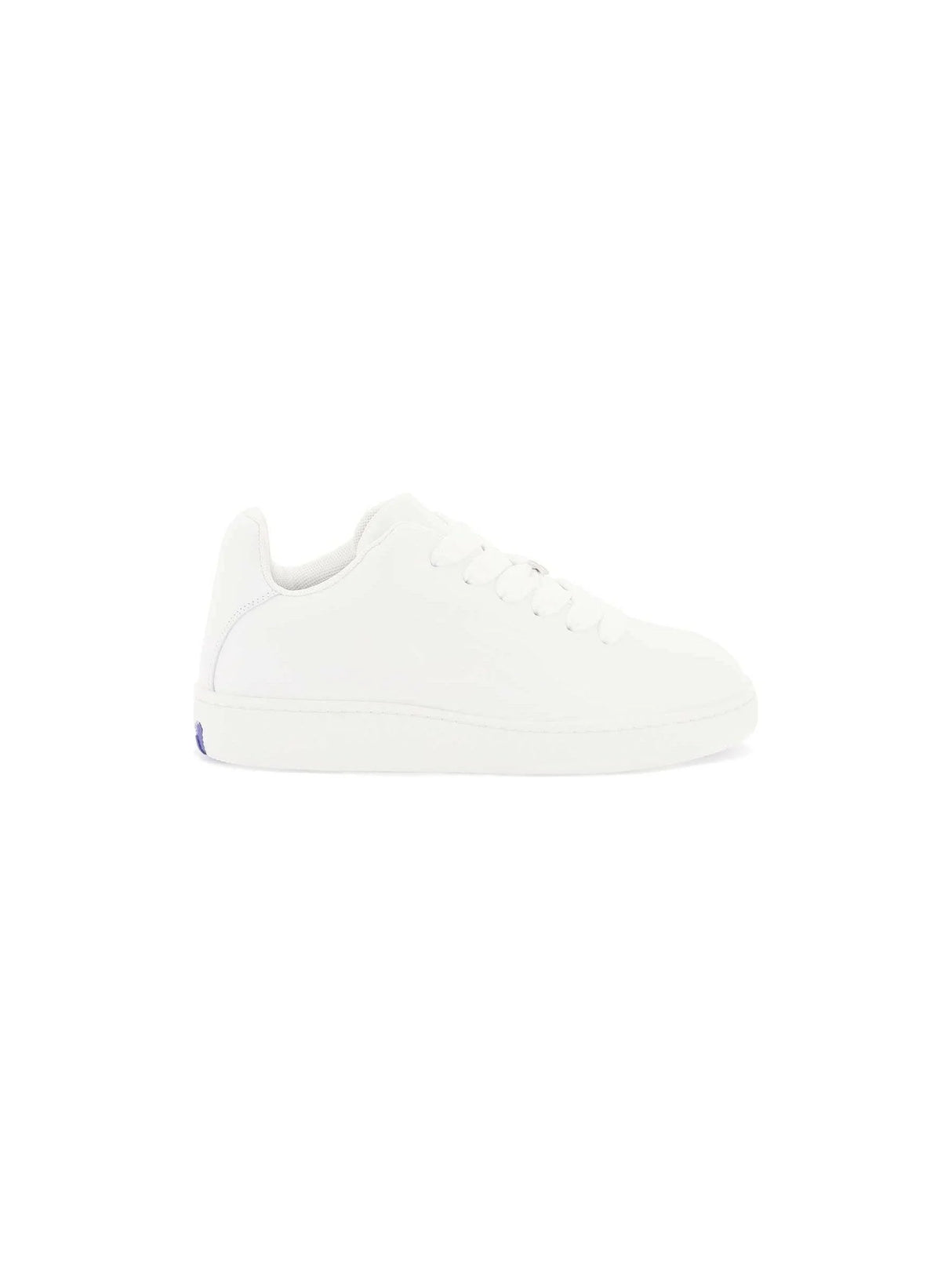 White Leather Box Sneakers BURBERRY JOHN JULIA.