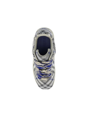 Lichen Check Knit Box Recycled-Blend Sneakers BURBERRY JOHN JULIA.