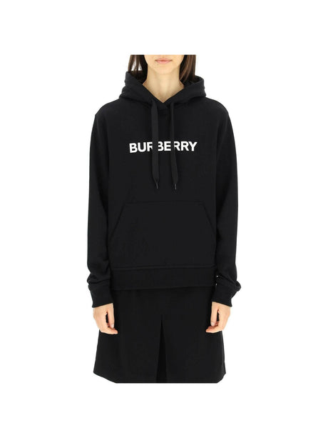 Poulter Hoodie With Logo Print BURBERRY JOHN JULIA.