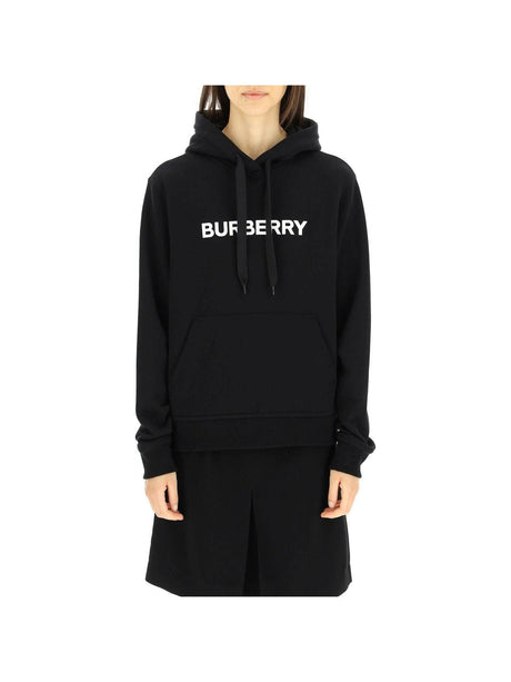 Poulter Hoodie With Logo Print BURBERRY JOHN JULIA.