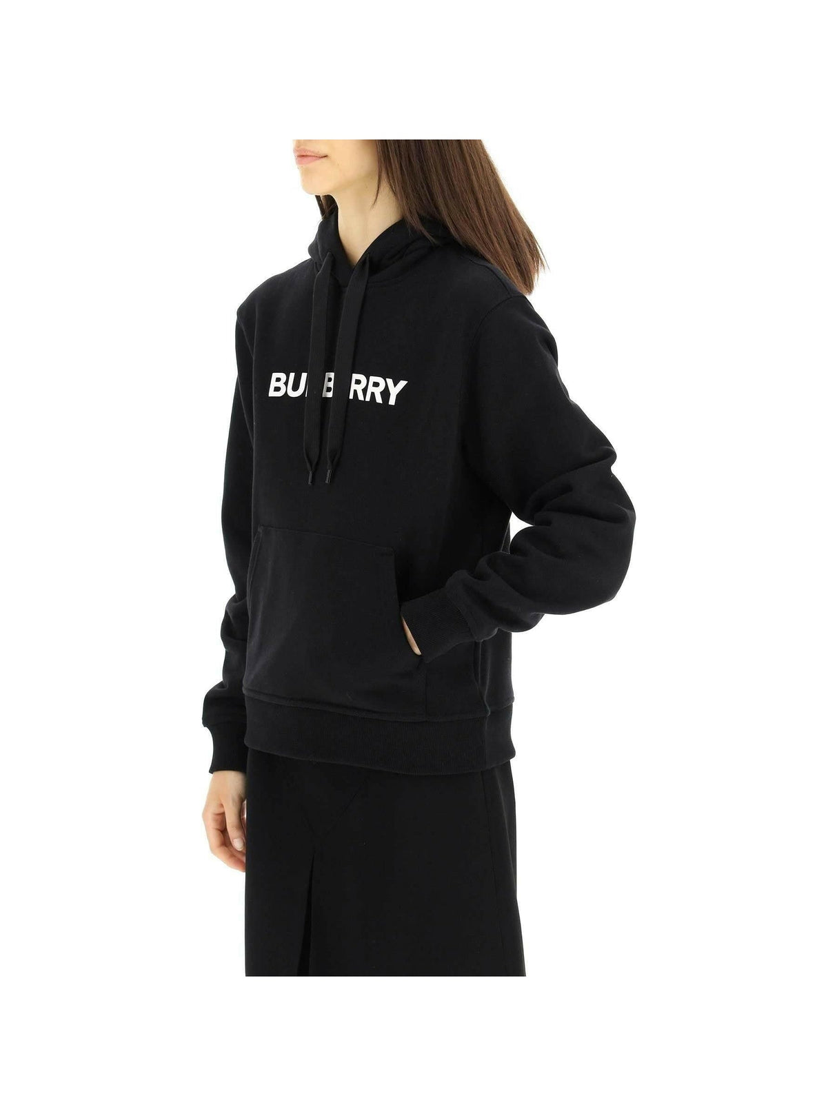 Poulter Hoodie With Logo Print BURBERRY JOHN JULIA.