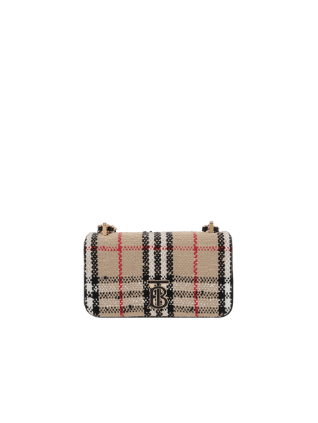 Lola Mini Bouclé Crossbody Bag-BURBERRY-JOHN JULIA