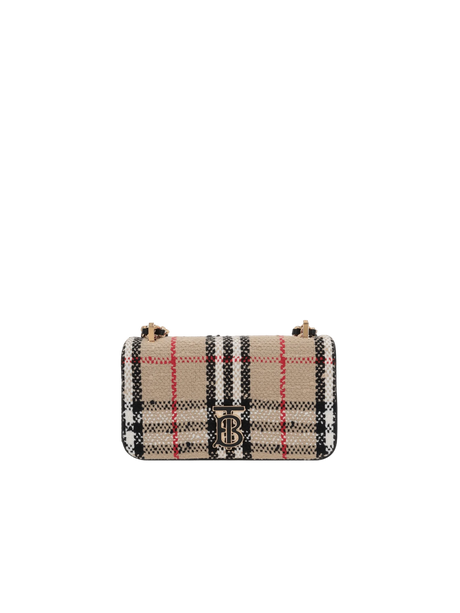 Lola Mini Bouclé Crossbody Bag-BURBERRY-JOHN JULIA