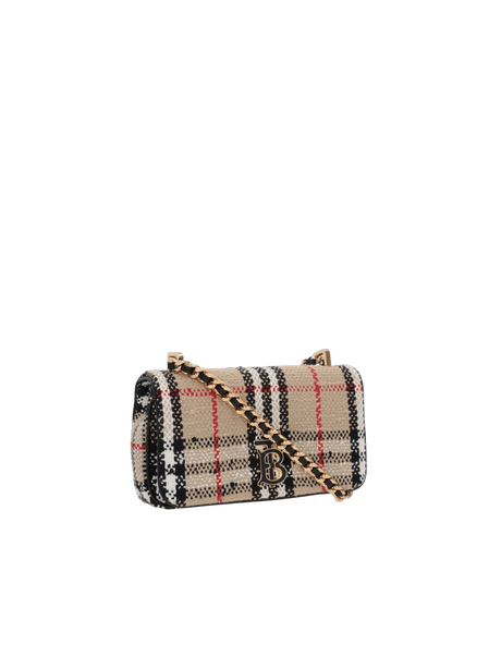 Lola Mini Bouclé Crossbody Bag-BURBERRY-JOHN JULIA