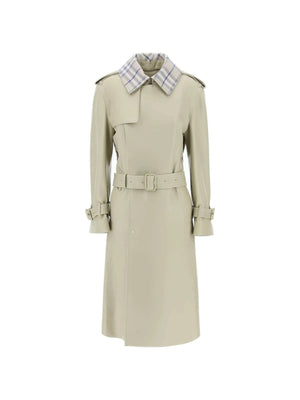 Long Leather Trench Coat BURBERRY JOHN JULIA.