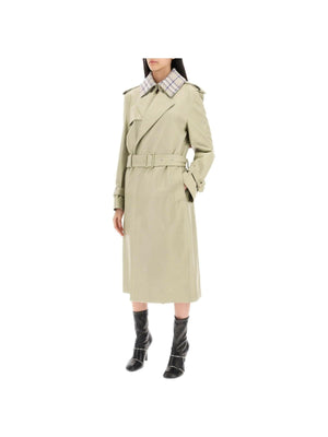 Long Leather Trench Coat BURBERRY JOHN JULIA.